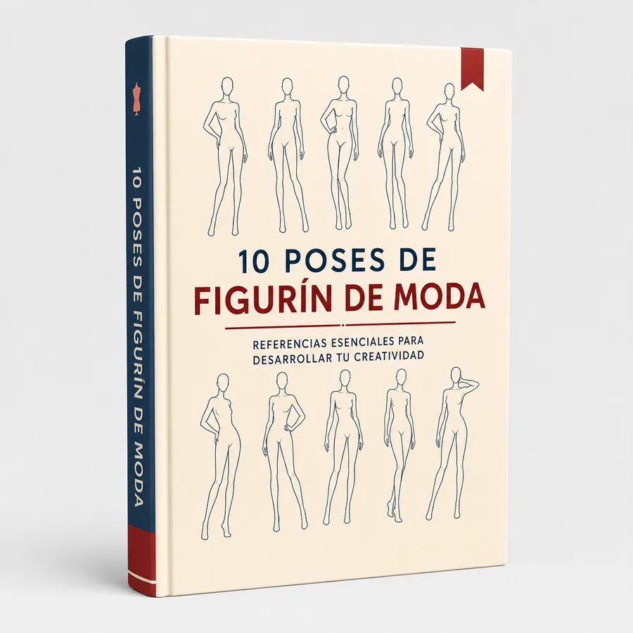 10 poses de figurín de moda